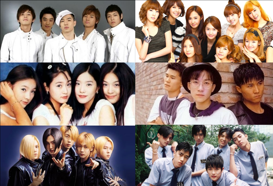 Grandes nomes do Kpop - Geração dos Anos 90