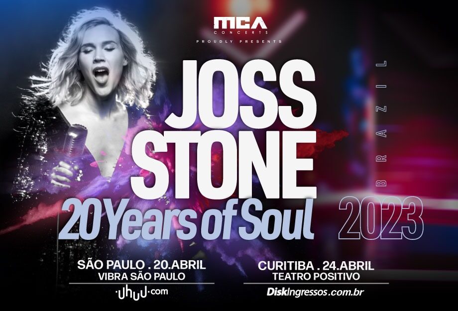 ENTREVISTA: Joss Stone fala sobre a inspiração por trás do novo disco  Water For Your Soul e o carinho dos fãs brasileiros